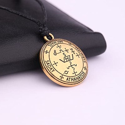 Archangel Michael Sigil Amulet Pendant - Divine Justice & Victory Shield