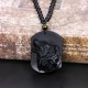 Black Obsidian Wolf Pendant Necklace - Leadership Power & Pack Loyalty Black Obsidian Wolf Pendant Necklace - Leadership Power & Pack Loyalty