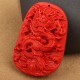 Cinnabar Dragon Pendant Necklace - Career Authority & Evil Repelling Cinnabar Dragon Pendant Necklace - Career Authority & Evil Repelling