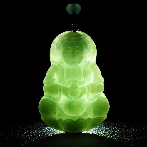 Healing Buddha Jade Necklace - Longevity & Wisdom Enlightenment Healing Buddha Jade Necklace - Longevity & Wisdom Enlightenment