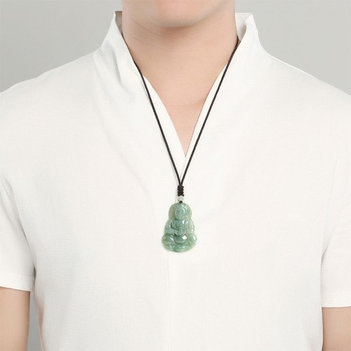 Healing Buddha Jade Necklace - Longevity & Wisdom Enlightenment Healing Buddha Jade Necklace - Longevity & Wisdom Enlightenment