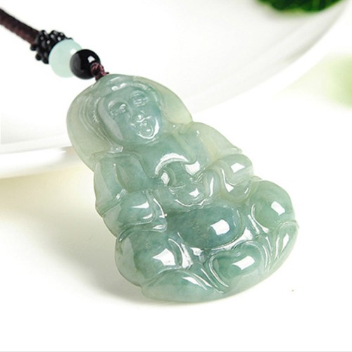 Healing Buddha Jade Necklace - Longevity & Wisdom Enlightenment Healing Buddha Jade Necklace - Longevity & Wisdom Enlightenment