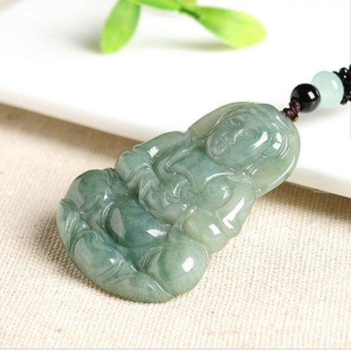 Healing Buddha Jade Necklace - Longevity & Wisdom Enlightenment Healing Buddha Jade Necklace - Longevity & Wisdom Enlightenment