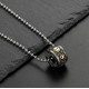 Tibetan Om Mani Padme Hum Lotus Pendant - Wisdom Enlightenment & Universal Compassion