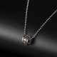Tibetan Om Mani Padme Hum Lotus Pendant - Wisdom Enlightenment & Universal Compassion