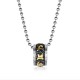 Tibetan Om Mani Padme Hum Lotus Pendant - Wisdom Enlightenment & Universal Compassion