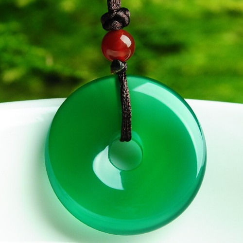 Natural Green Jade Harmony Necklace - Peace & Health Natural Green Jade Harmony Necklace - Peace & Health