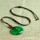 Natural Green Jade Harmony Necklace - Peace & Health Natural Green Jade Harmony Necklace - Peace & Health