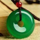 Natural Green Jade Harmony Necklace - Peace & Health Natural Green Jade Harmony Necklace - Peace & Health