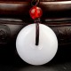 Natural White Jade Purity Necklace - Spiritual Clarity & Moral Integrity Natural White Jade Purity Necklace - Spiritual Clarity & Moral Integrity