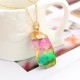 Watermelon Tourmaline Necklace - Emotional Healing & Heart Chakra Activation Watermelon Tourmaline Necklace - Emotional Healing & Heart Chakra Activation