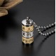 Tibetan Mani Mantra Pendant Necklace - Blessing Amplification & Negative Energy Dissolving