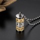 Tibetan Mani Mantra Pendant Necklace - Blessing Amplification & Negative Energy Dissolving Tibetan Mani Mantra Pendant Necklace - Blessing Amplification & Negative Energy Dissolving