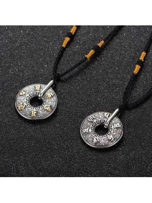 Tibetan Mani Mantra Necklace - Om Mani Padme Hum - Soul Elevation & Destiny Alignment
