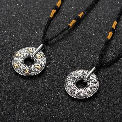 Tibetan Mani Mantra Necklace - Om Mani Padme Hum - Soul Elevation & Destiny Alignment Tibetan Mani Mantra Necklace - Om Mani Padme Hum - Soul Elevation & Destiny Alignment