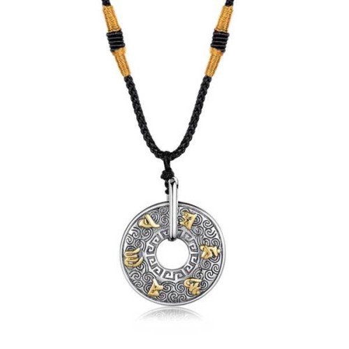 Tibetan Mani Mantra Necklace - Om Mani Padme Hum - Soul Elevation & Destiny Alignment Tibetan Mani Mantra Necklace - Om Mani Padme Hum - Soul Elevation & Destiny Alignment