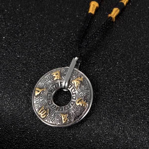 Tibetan Mani Mantra Necklace - Om Mani Padme Hum - Soul Elevation & Destiny Alignment
