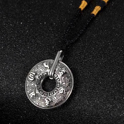Tibetan Mani Mantra Necklace - Om Mani Padme Hum - Soul Elevation & Destiny Alignment