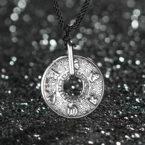 Tibetan Mani Mantra Necklace - Om Mani Padme Hum - Soul Elevation & Destiny Alignment