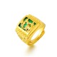 Agate Dragon Ring - For Abundance & Protection