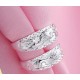 Silver Dragon Phoenix Couple Ring
