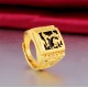 Agate Dragon Ring - For Abundance & Protection