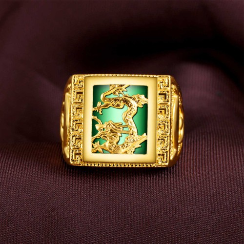 Agate Dragon Ring - For Abundance & Protection Agate Dragon Ring - For Abundance & Protection