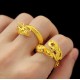 Dragon and Phoenix Couple Ring
