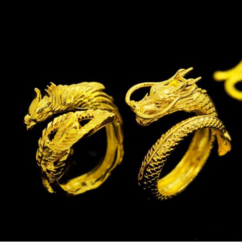 Dragon and Phoenix Couple Ring Dragon and Phoenix Couple Ring