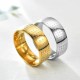 Heart Sutra Titanium Steel Ring Heart Sutra Titanium Steel Ring