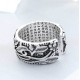 Lotus Heart Sutra Ring
