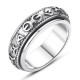 Tibetan Mani Mantra Wheel of Life Ring Tibetan Mani Mantra Wheel of Life Ring