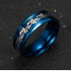 Lucky Chinese Dragon Inlay Ring