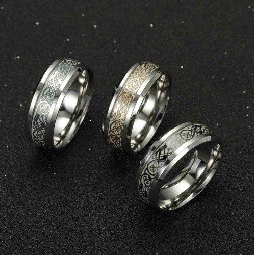 Glowing In The Dark Dragon Ring – Power & Protection Glowing In The Dark Dragon Ring – Power & Protection