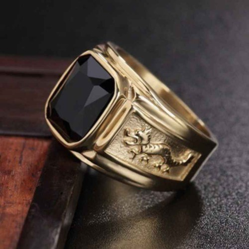 Natural Stones Lucky Dragon Ring Natural Stones Lucky Dragon Ring