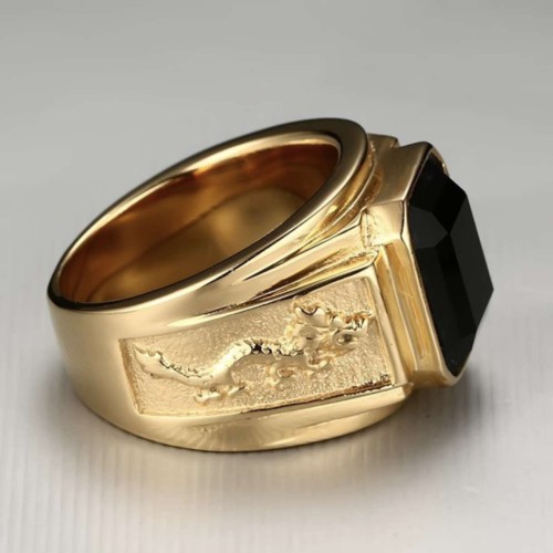 Natural Stones Lucky Dragon Ring Natural Stones Lucky Dragon Ring