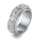 ROTATING Om Mani Padme Hum Mantra Tibetan Ring ROTATING Om Mani Padme Hum Mantra Tibetan Ring