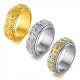 ROTATING Om Mani Padme Hum Mantra Tibetan Ring ROTATING Om Mani Padme Hum Mantra Tibetan Ring