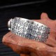 Red Garnet Stone Mantra Ring Red Garnet Stone Mantra Ring