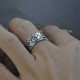 Buddhist Ring with Lotus and Heart Sutra Buddhist Ring with Lotus and Heart Sutra