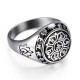 Om Mani Padme Hum Lotus Mantra Ring – Silver, Gold Om Mani Padme Hum Lotus Mantra Ring – Silver, Gold