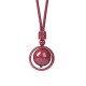 Cinnabar Fortune Turning Pendant Necklace Cinnabar Fortune Turning Pendant Necklace