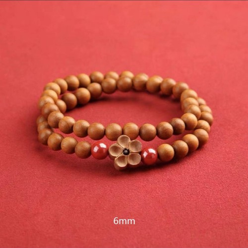 Cinnabar Peach Blossom Bracelet Cinnabar Peach Blossom Bracelet