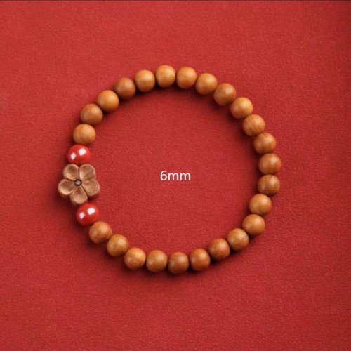 Cinnabar Peach Blossom Bracelet Cinnabar Peach Blossom Bracelet