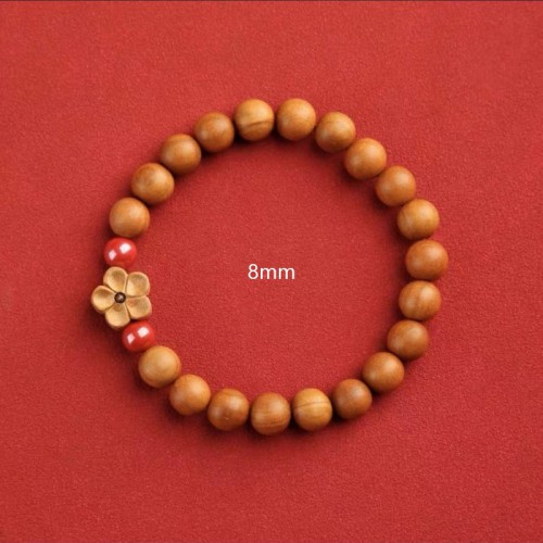 Cinnabar Peach Blossom Bracelet Cinnabar Peach Blossom Bracelet