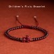 Garnet and Cinnabar Pixiu Bracelet Garnet and Cinnabar Pixiu Bracelet
