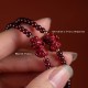 Garnet and Cinnabar Pixiu Bracelet Garnet and Cinnabar Pixiu Bracelet