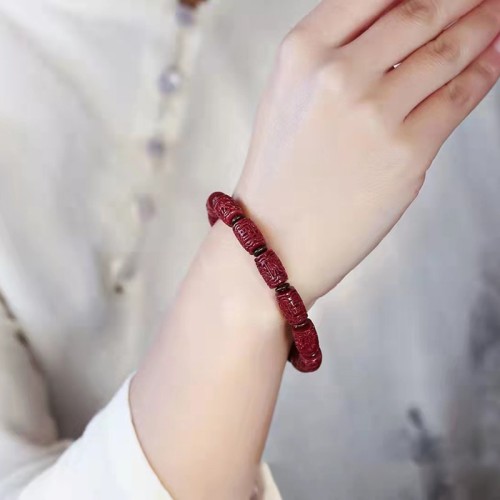 Natural High-Content Cinnabar Wealth Bracelet Natural High-Content Cinnabar Wealth Bracelet
