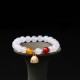 Natural Red Agate Lotus Pod Bracelet Natural Red Agate Lotus Pod Bracelet