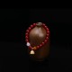 Natural Red Agate Lotus Pod Bracelet Natural Red Agate Lotus Pod Bracelet
